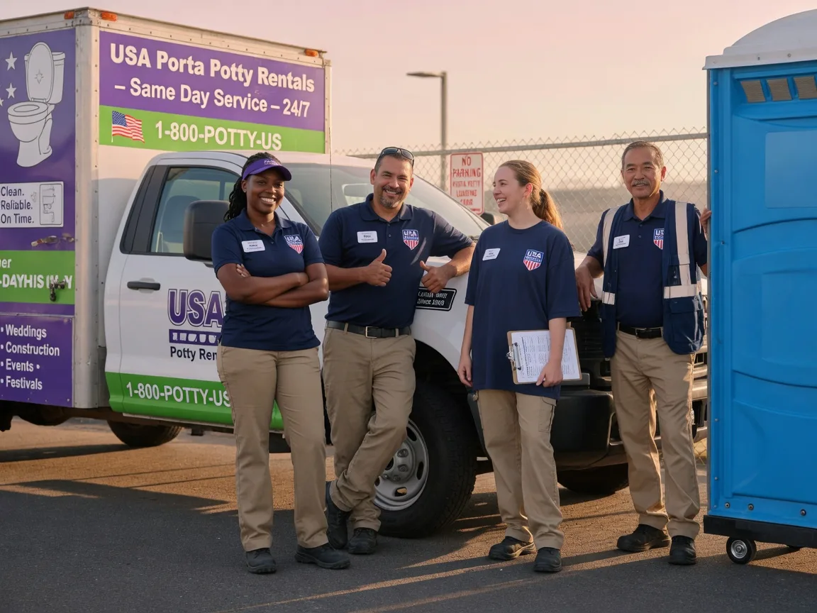 Porta Potty Rental company in Potomac, MD