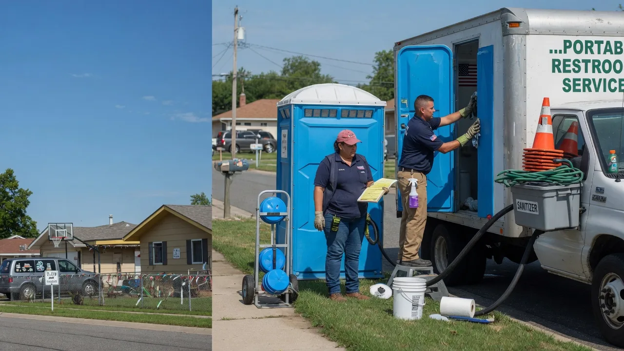 Portable Toilet Rental in Potomac, MD near me